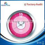 Aluminum Wall Clock Design Metal Wall Art Clock For Promotion! thumbnail-2