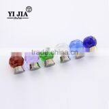 38 mm Clear Brass Cabinet Crystal Handle Knob thumbnail-5