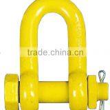 Yellow Safety Pin U.S Type G2150 Chain Shackle thumbnail-1
