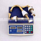 3-hole Wash Basin Faucets,basin Faucet Curved,deck Mount Tub Facucet With Hand Shower thumbnail-4