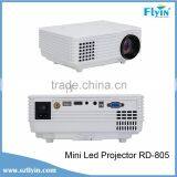 HD Multimedia LED Mini Home Theater Projector RD-805 800*480 Resolution Support AV/VGA/SD/USB/HDMI Input