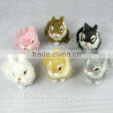 Replica Realistic Bunny Handmade Easter Decoration Magnet Rabbit thumbnail-6
