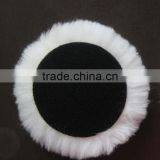 Lambskin Wool Bonnet,custom Wool,car Care Wool Pad thumbnail-1