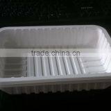 Large Rectangle Disposable Plastic Meat Packaging Trays, Trays for Beef thumbnail-3