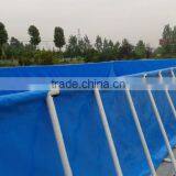 Steel Frame Above Ground Rectangular 4m SWIMMING POOL Filter Pump Mobile Swimming Pool thumbnail-1