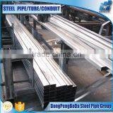 Erw Carbon Pre Galvanized Square Steel Tubing gi Pipe 50X50