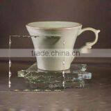 Square Glass Cup Coaster thumbnail-1