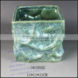 Modern Cheap Glazed Ceramic Flower Pot thumbnail-1