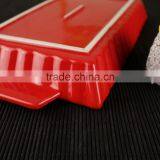 Popular Design Rectangle Shape Ceramic Plate White Porcleain Dinner Plates With Handle thumbnail-2