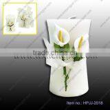 Calla Lily Elegance Vase Shaped Candle thumbnail-1