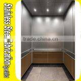 Color Coating Etching Decorative Stainless Steel Elevator Cabin thumbnail-2