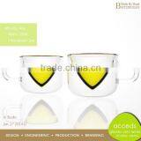 Double Wall Borosilicate Mugs Cups for Cappuccino Tea Milk thumbnail-5