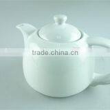 Cheap Price White Ceramic Teapot in Stock for Wholesale thumbnail-1