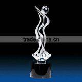 Custom New Design Crystal Dance Trophy thumbnail-5