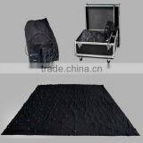 Rich Design and Creative Rgb Velvet Material IP44 Indoor Led Star Decoration Cloth for Wedding thumbnail-4