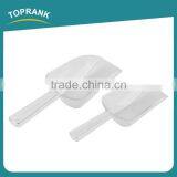 2pcs Transparent Food Grade Ice Scoop, Small Plastic Ice Bucket Scoop thumbnail-2