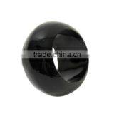Black Wholesale Napkin Ring for Weddings