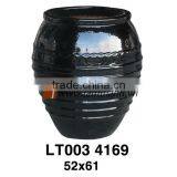 Vietnam Round High Quality Black Porcelain Pottery For Wholesalers thumbnail-1