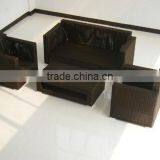 Durable PE Rattan Outdoor Furniture Aluminum Frame Sofa Set thumbnail-2