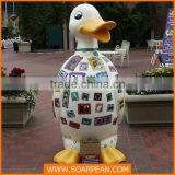 Life Size Garden Cartoon Duck Statue thumbnail-1