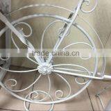 2016 Fashion Design Wrought Iron Bicycle Plant Stand Decoration Bicycle Flower Stand thumbnail-3