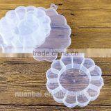 PP Plastic Flower Shaped Storage Box Small Parts Kits Beads Storage Case Boxes With 13 Compartments thumbnail-2