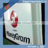 vacuum forming of moneygram's advertising signs