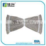 Industrial cotton mop head with tailband