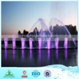 Large Outdoor Water Fountain, Built in Lake With Light and Music thumbnail-1