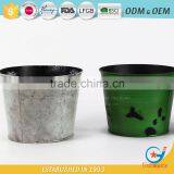 Garden Iron and Zinc Powder Coated Beautiful Flower Bucket Galvanized Buckets for Flowers thumbnail-6