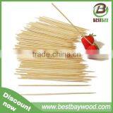 2.0mm to 4.0mm Diameter Bamboo Skewer Barbecue Round Bamboo Sticks thumbnail-3