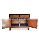Buffet Console Oriental Japan Antique Mahogany Wood Furniture thumbnail-4