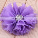 Handmade Shabby Chiffon Flower Clip for Kids Hair Accessories thumbnail-2