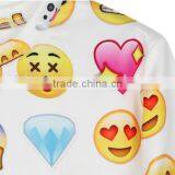 2016 Women Round Neck QQ Emotion Print Fashion Pullover thumbnail-3