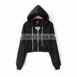 GZY Stocklots Lady Fashion Zipper Hoodie Thin Hoodies thumbnail-3