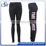 2017 Seamless Leggings Wholesale Print Logo Fitness Leggings for Women thumbnail-1