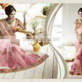 Heavy Embroidery Designer Saree+Georgette Full Saree With Jequard Blouse and Lace Border thumbnail-1