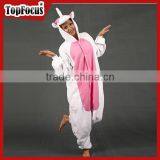 Heated flannel funny cartoon animal unicorn onesie 2017 family christmas pajamas Wholesale