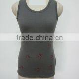 100% Merino Wool Knitted Women Vest thumbnail-1