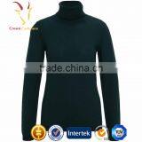 Women Winter Turtle Neck Long Sleeve Pullover Sweater thumbnail-3