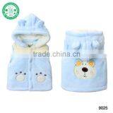 #9025** AUTUMN WINTER Cute Design Collar Neck Baby Vests Wholesale Soft Baby Winter Suits thumbnail-2