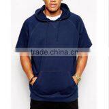 Oversized In Men's Short Sleeve Blank Hoodie thumbnail-1