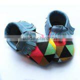Wholesale Genuine Leather Baby Moccasins Shoes thumbnail-2