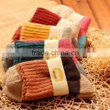 Fashion Winter Beautiful Merino Wool Socks,new Style Women Retro Colorful Socks Wholesale thumbnail-1