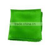 Hand-rolled Borders Printed Silk Satin Hankie thumbnail-1