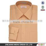 2016 Men's Light Orange T/C Dress Long Sleeve Classical Dress Shirts thumbnail-1
