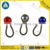 Different Sizes Custom Packing Cheap Metal Collar Extenders for Shirts With Crystal on the Surface thumbnail-2