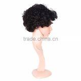 Large Stocks! Sexy Synthetic Wigs, Cheap Synthetic Cosplay Wigs, Short Dark Brown Cosplay Hair Wig thumbnail-3