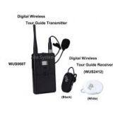 2.4Ghz Digital Ear-hanging Wireless Guided Tour Headset WUS2412 for Teaching and Learning thumbnail-1
