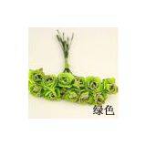 2.0cm Artificial Double Layer Paper Flower for Decoration